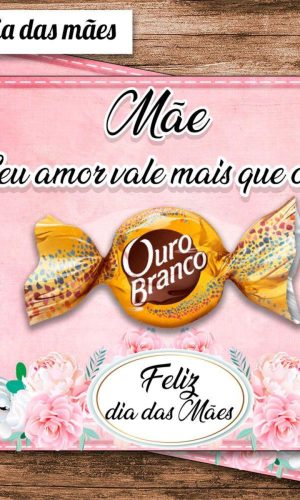 ARQUIVO CORTE CARTÃO DIA DAS MÃES BOMBOM #5068