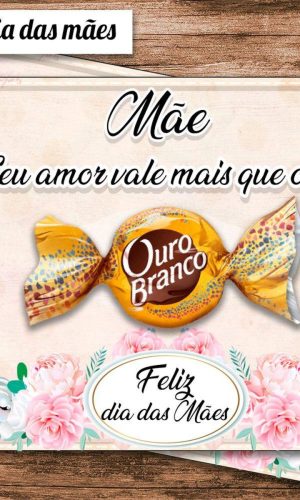 ARQUIVO CORTE CARTÃO DIA DAS MÃES BOMBOM #5068