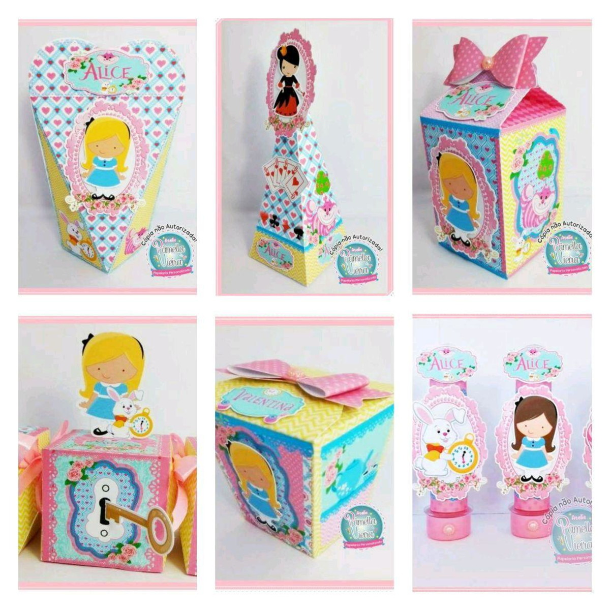 ARQUIVO CORTE KIT ALICE NO PAIS DAS MARAVILHAS #7053 STUDIO