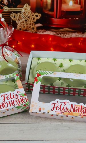 Arquivo Corte Kit Caixas Envelope para Sabonete Natal #16598