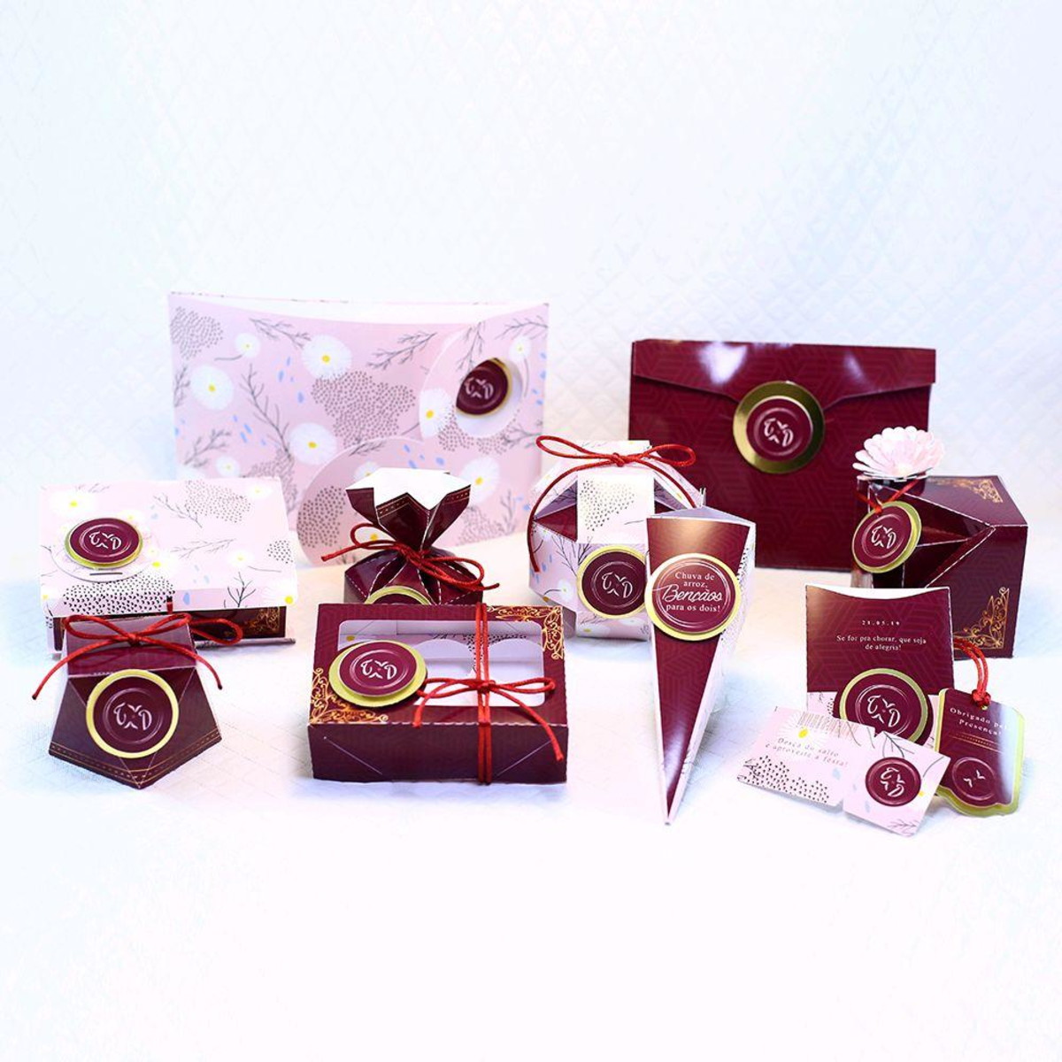 ARQUIVO CORTE KIT CASAMENTO MARSALA (#7098) PDF STUDIO