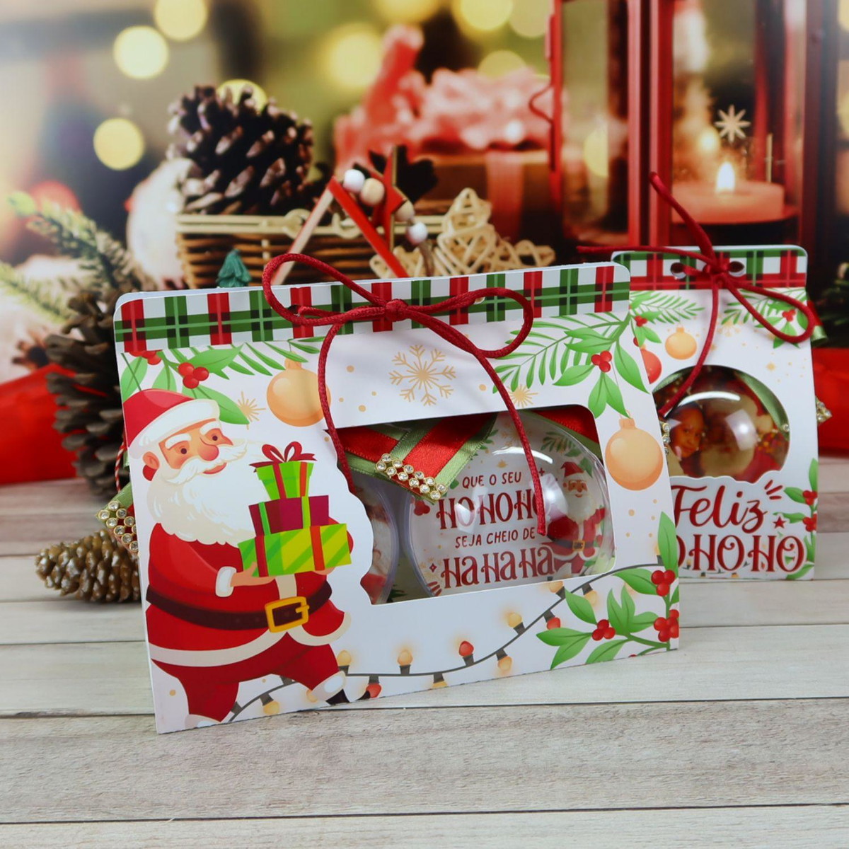 Arquivo Corte Kit Combo Caixas para Esferas de Natal #16601 - Imagem 5