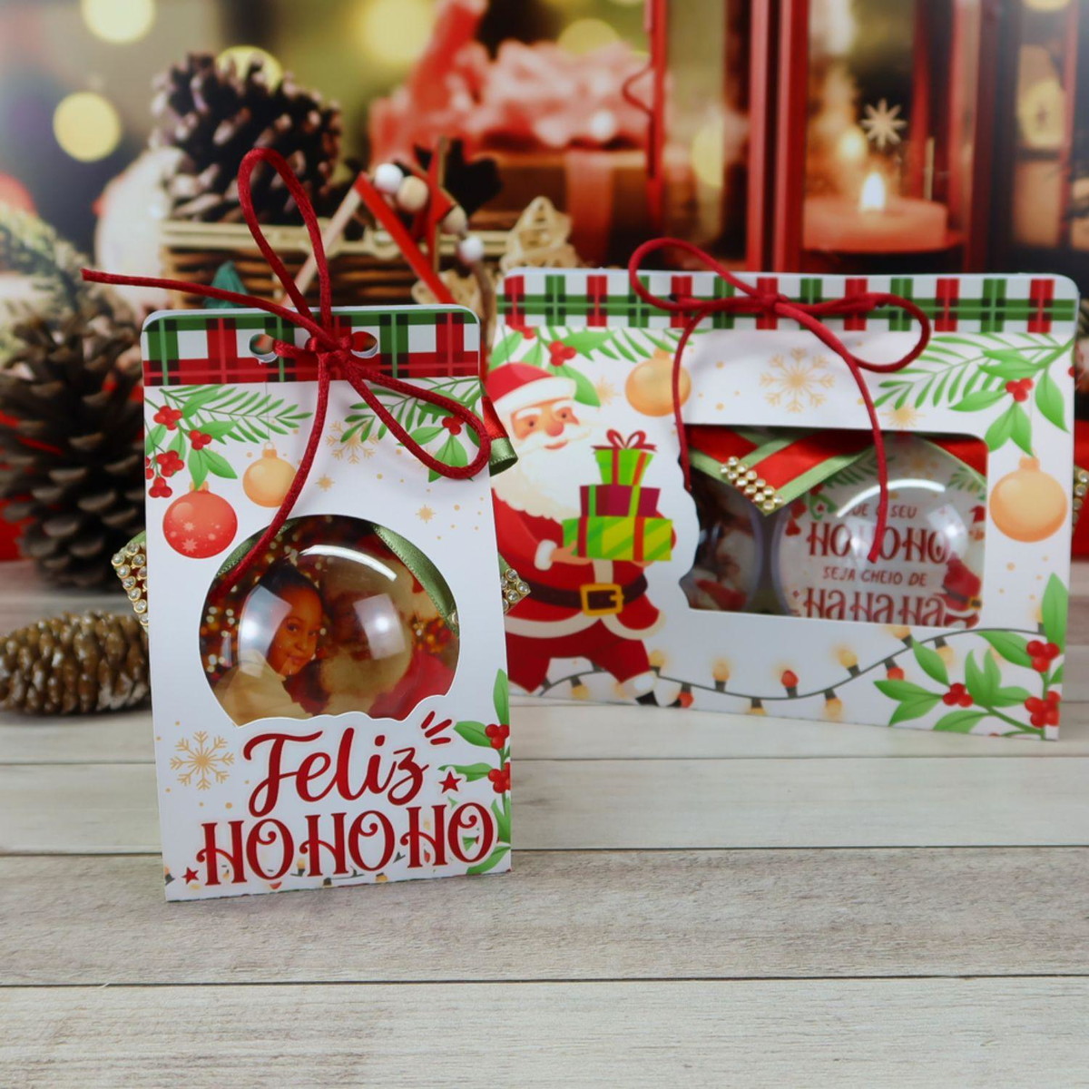 Arquivo Corte Kit Combo Caixas para Esferas de Natal #16601 - Imagem 4