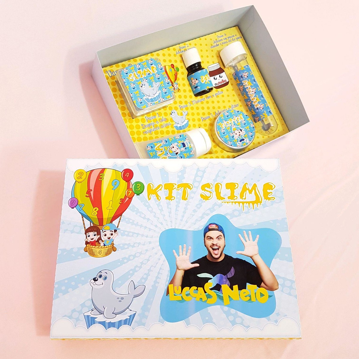 ARQUIVO CORTE KIT DIVERSÃO DIA DAS CRIANÇAS LUCAS NETO #9087 - Imagem 2