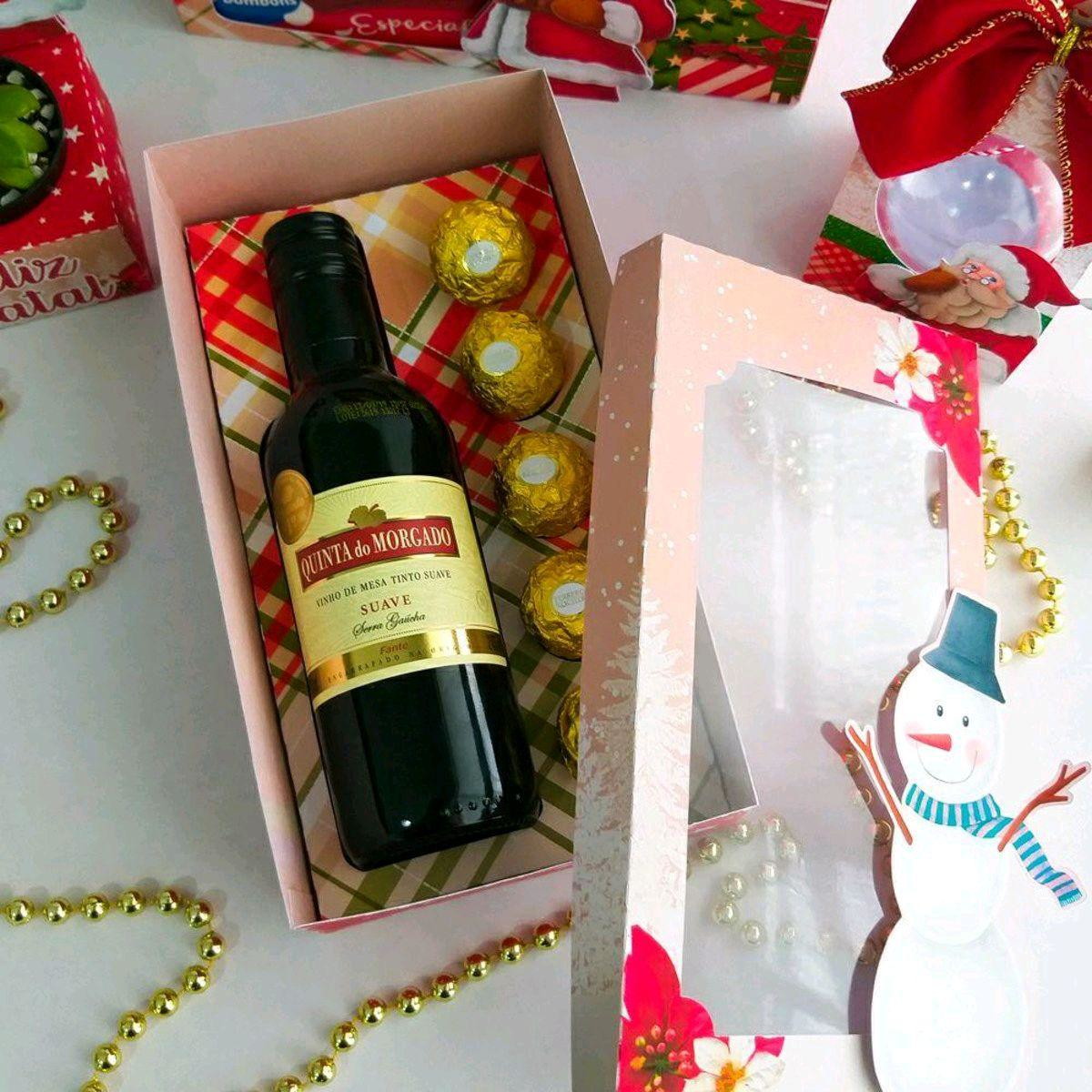 ARQUIVO CORTE NATAL CAIXA PARA MINE VINHO (#2053)STUDIO PDF