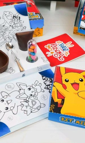 ARQUIVO CORTE PASCOA CAIXA CONFEITEIRO EXPLOSÃO POKEMON 3454