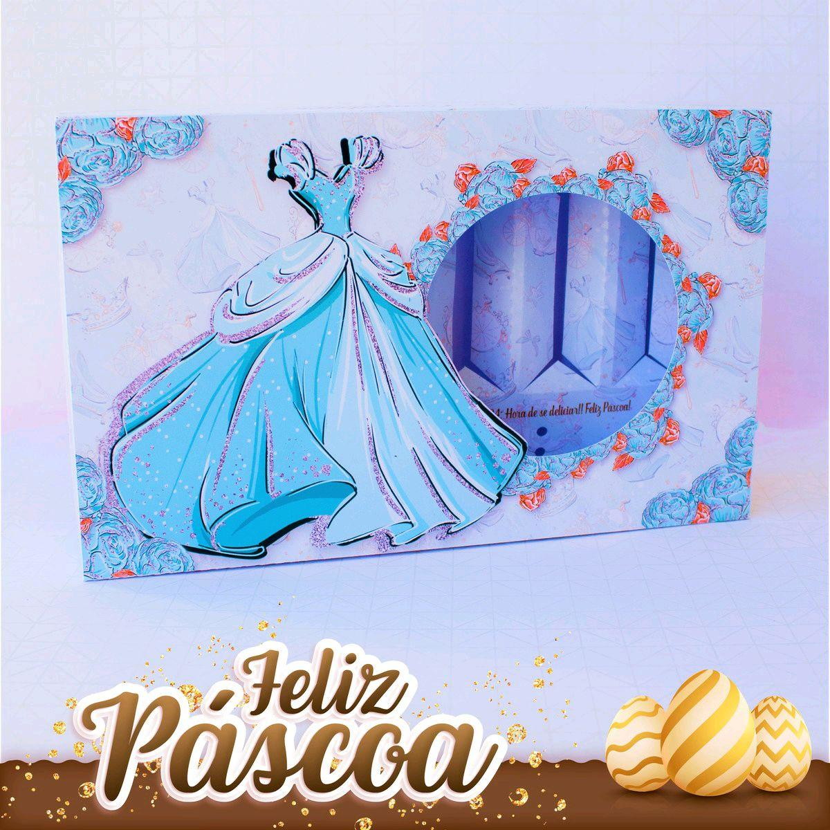 ARQUIVO CORTE PASCOA CAIXA MINI CONFEITEIRO CINDERELA #3092