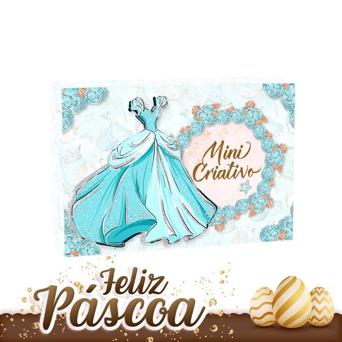 ARQUIVO CORTE PASCOA CAIXA MINI CONFEITEIRO CINDERELA #3092
