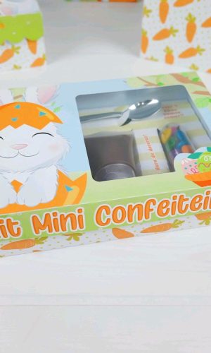 ARQUIVO CORTE PASCOA CAIXA MINI CONFEITEIRO COELHINHO #3363