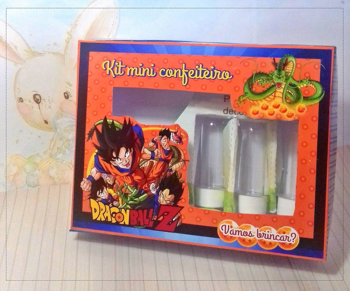 ARQUIVO CORTE PASCOA CAIXA MINI CONFEITEIRO DRAGON BALL 3150