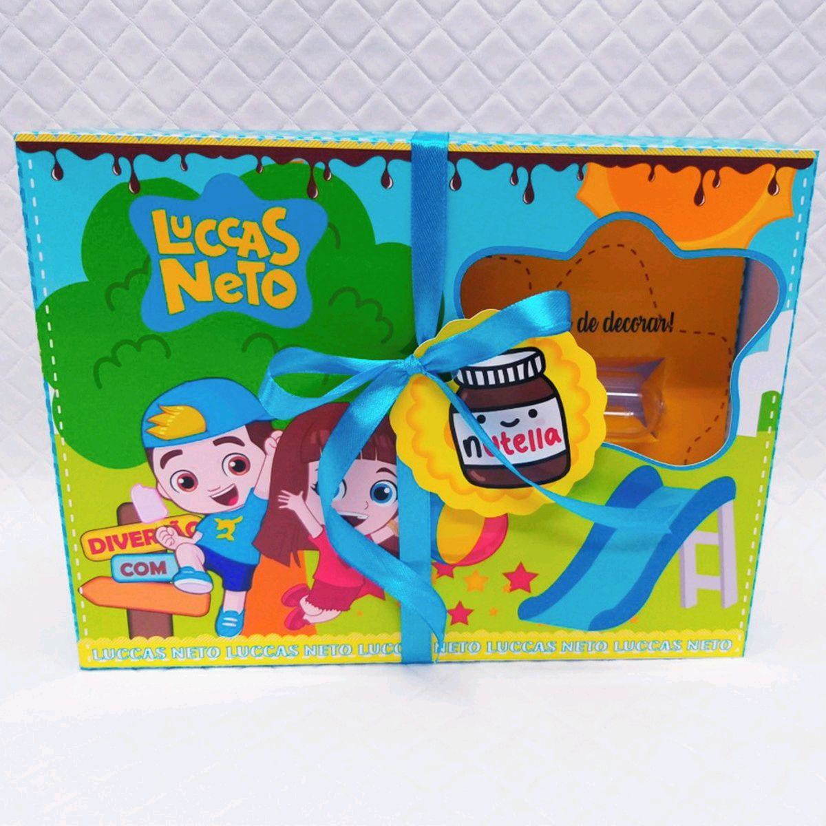 ARQUIVO CORTE PASCOA CAIXA MINI CONFEITEIRO LUCAS NETO #3000 - Imagem 2
