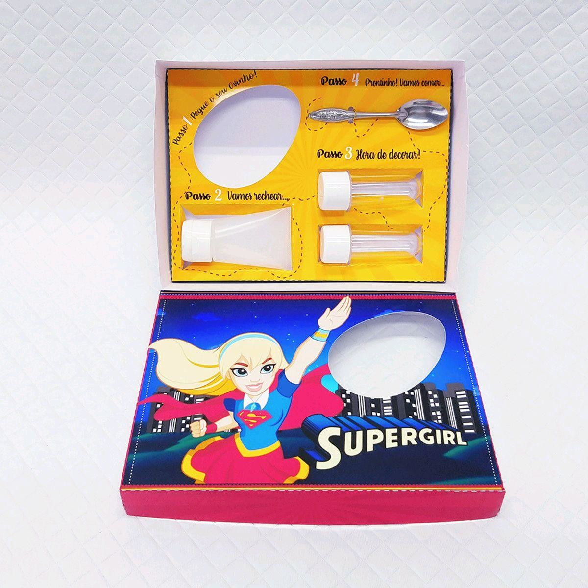 ARQUIVO CORTE PASCOA CAIXA MINI CONFEITEIRO SUPER GIRL #3009