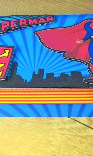 ARQUIVO CORTE PASCOA CAIXA MINI CONFEITEIRO SUPERMAN #3582