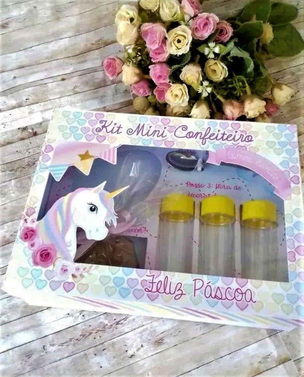 ARQUIVO CORTE PASCOA CAIXA MINI CONFEITEIRO UNICORNIO #3084