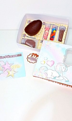 ARQUIVO CORTE PASCOA CAIXA MINI CONFEITEIRO UNICORNIO #4100