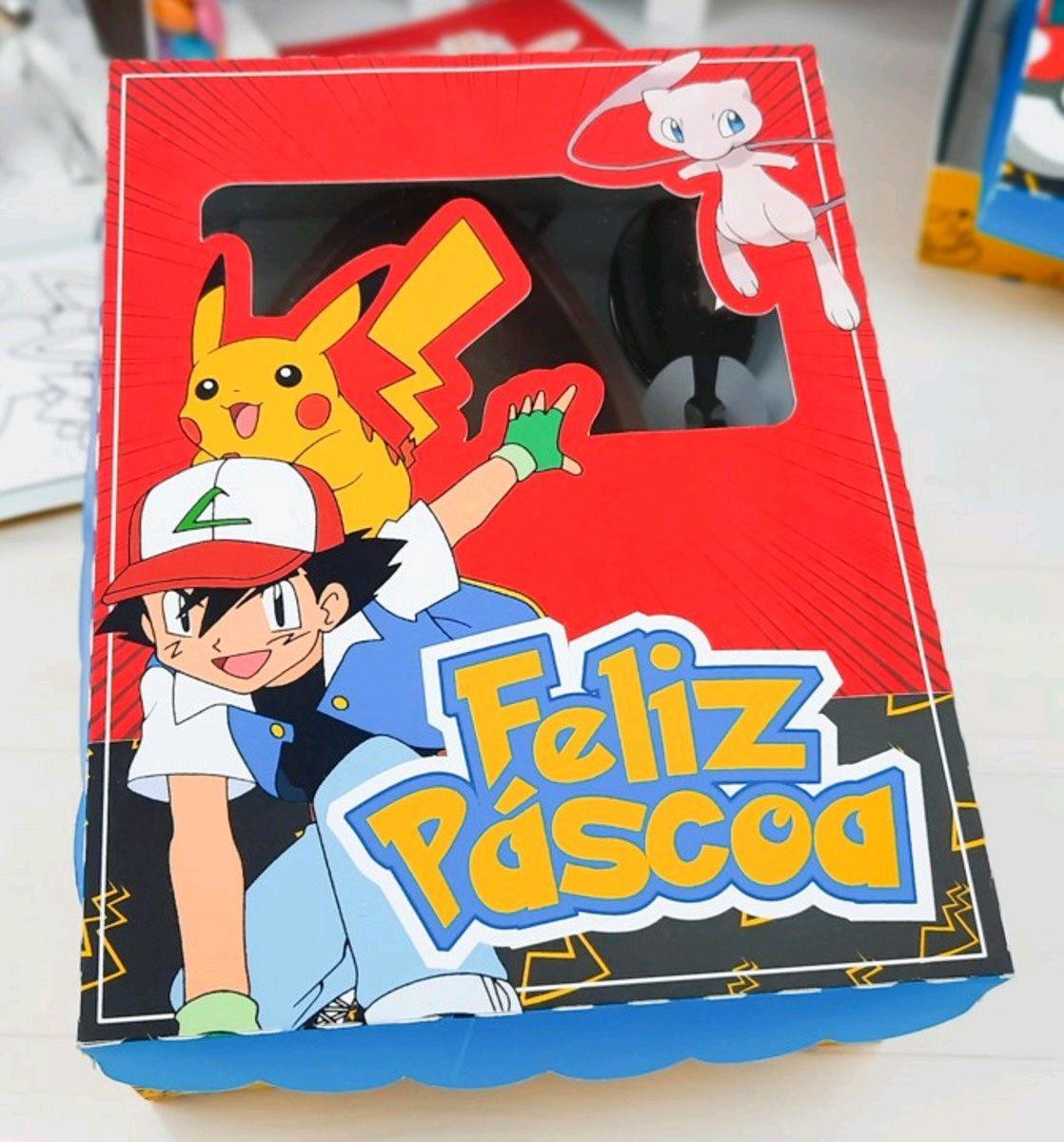 ARQUIVO CORTE PASCOA CAIXA OVO DE COLHER POKEMON 250g #3395 - Imagem 2