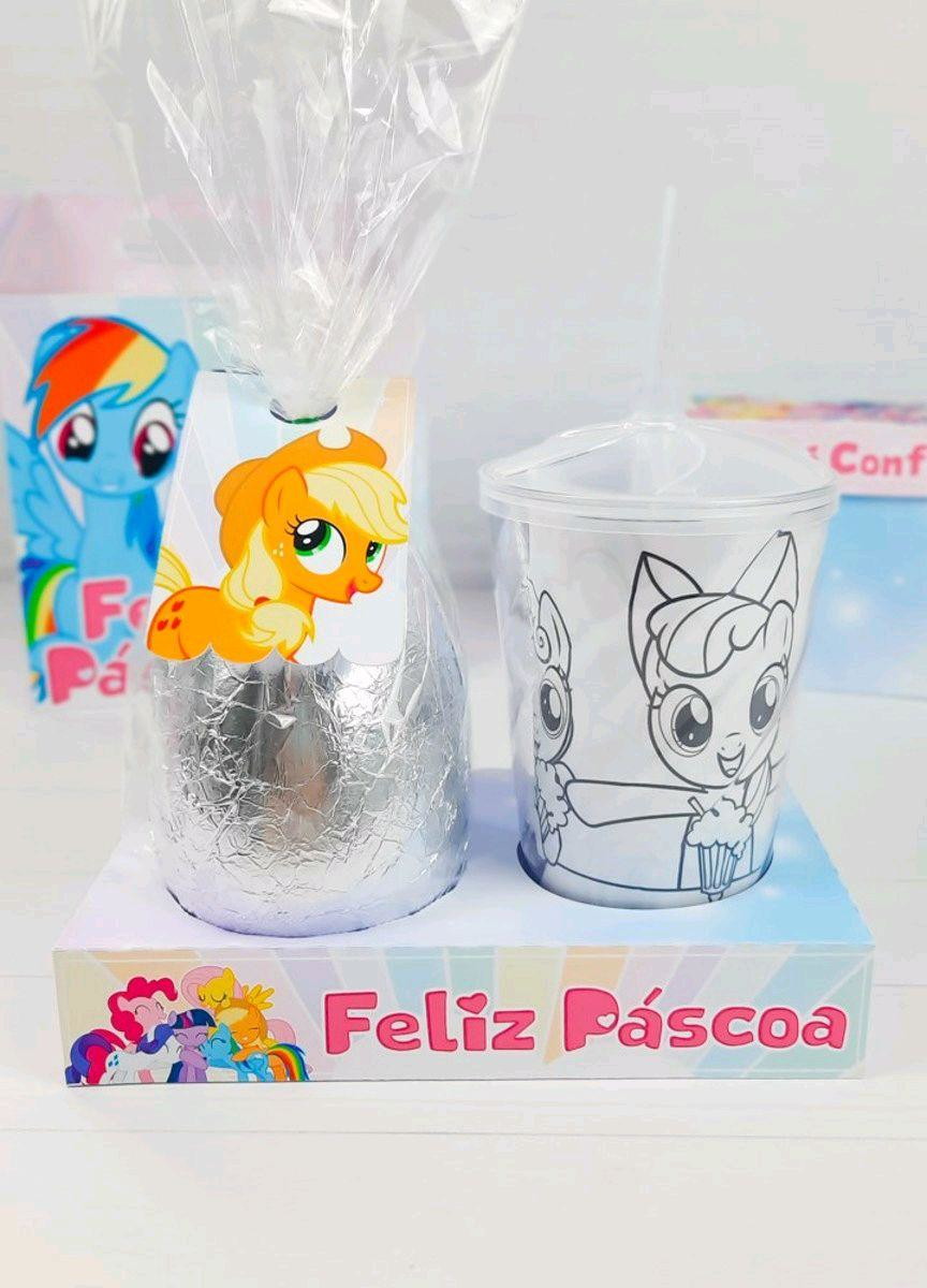 ARQUIVO CORTE PASCOA CAIXA OVO E COPO MY LITTLE PONY #3420