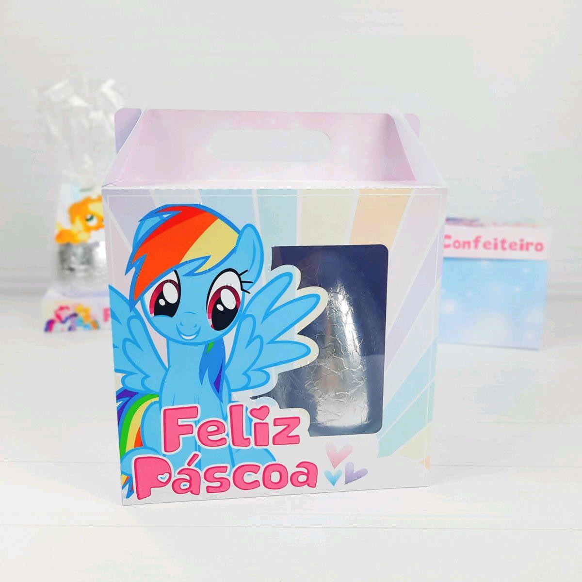 ARQUIVO CORTE PASCOA CAIXA OVO E COPO MY LITTLE PONY #3421 - Imagem 2