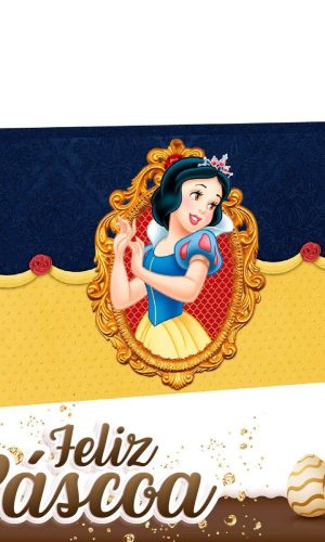 ARQUIVO CORTE PASCOA MINI CONFEITEIRO BRANCA DE NEVE #3089