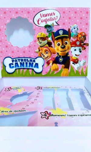 ARQUIVO CORTE PASCOA MINI CONFEITEIRO PATRULHA CANINA #3063