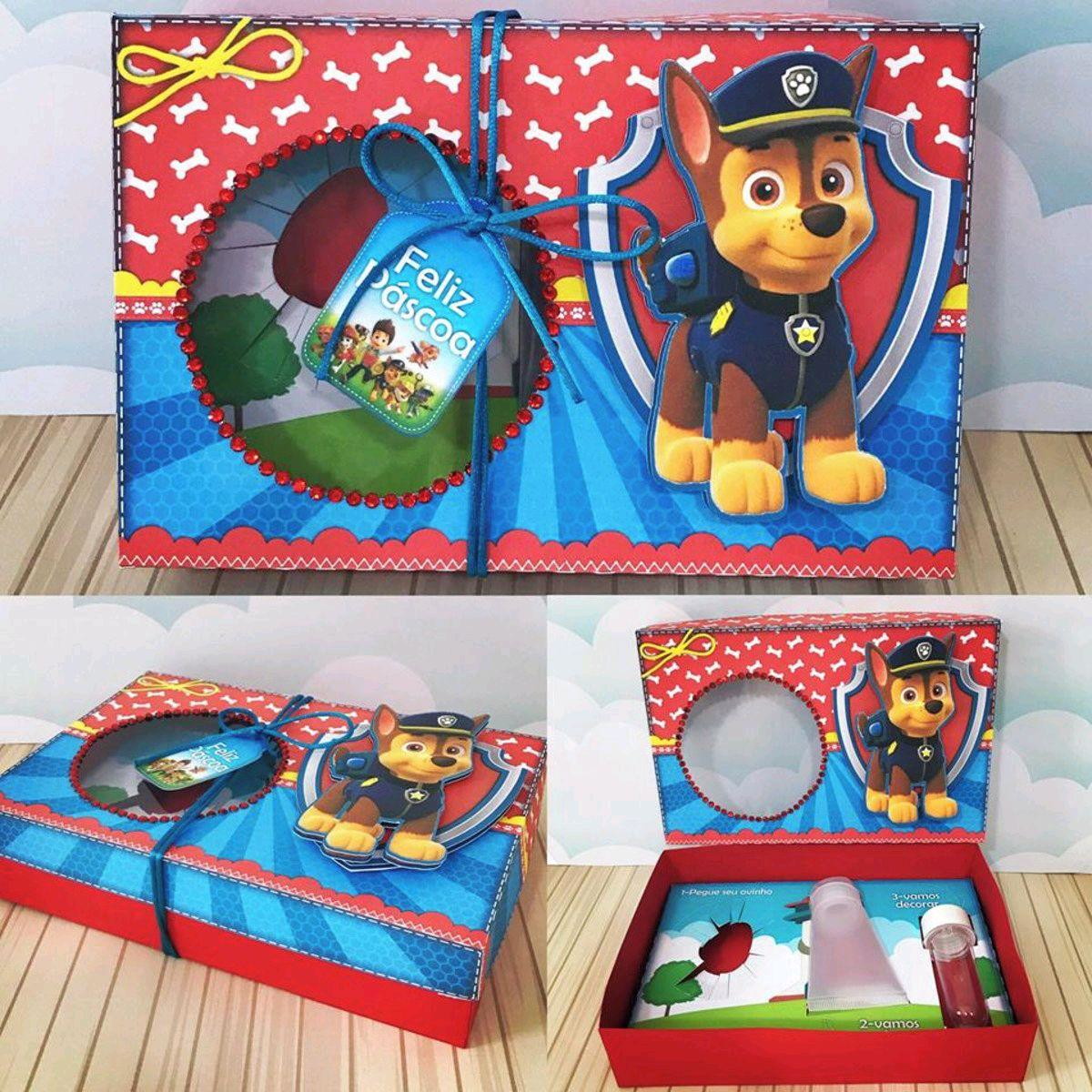 ARQUIVO CORTE PASCOA MINI CONFEITEIRO PATRULHA CANINA #3112