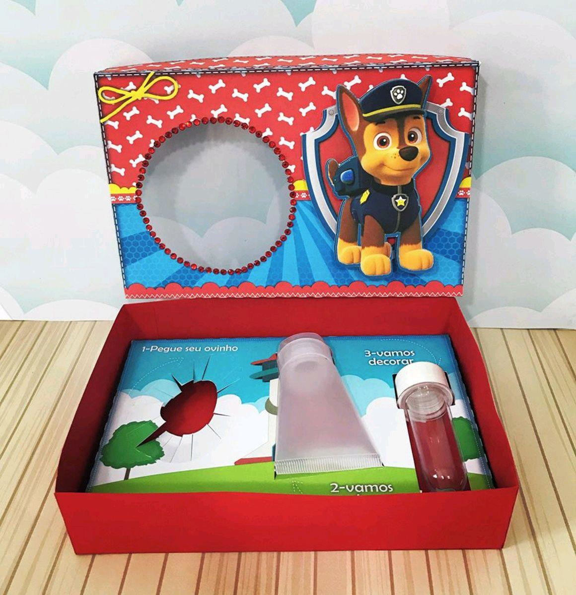 ARQUIVO CORTE PASCOA MINI CONFEITEIRO PATRULHA CANINA #3112 - Imagem 2