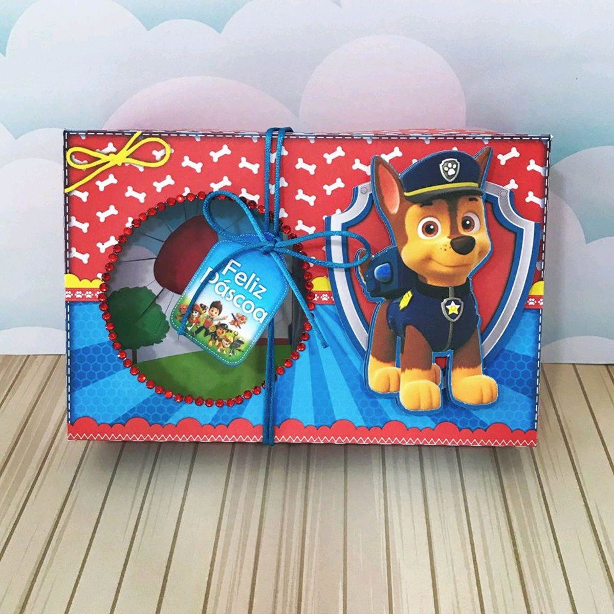 ARQUIVO CORTE PASCOA MINI CONFEITEIRO PATRULHA CANINA #3112 - Imagem 4