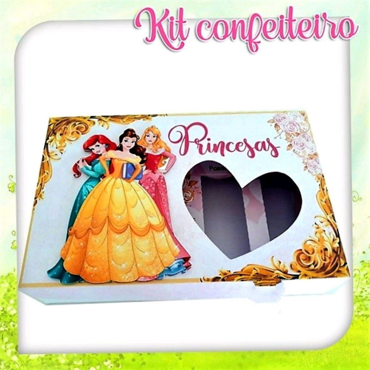 ARQUIVO CORTE PASCOA MINI CONFEITEIRO PRINCESAS DISNEY #3178