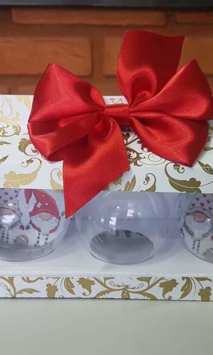 Arquivo Corte Porta Bola Acrílica Natal