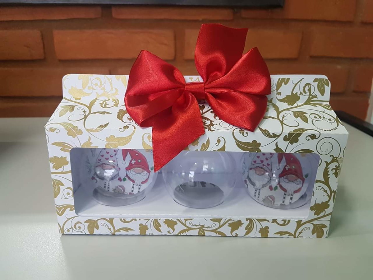 Arquivo Corte Porta Bola Acrílica Natal