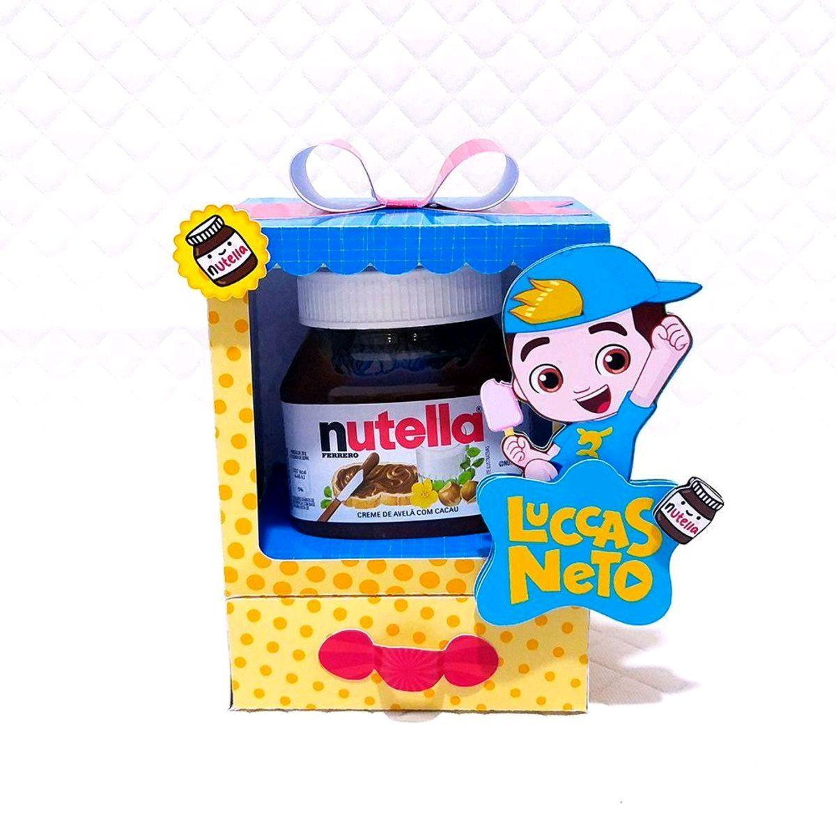 ARQUIVO CORTE PORTA NUTELLA LUCAS NETO (#109) STUDIO E PDF - Imagem 2