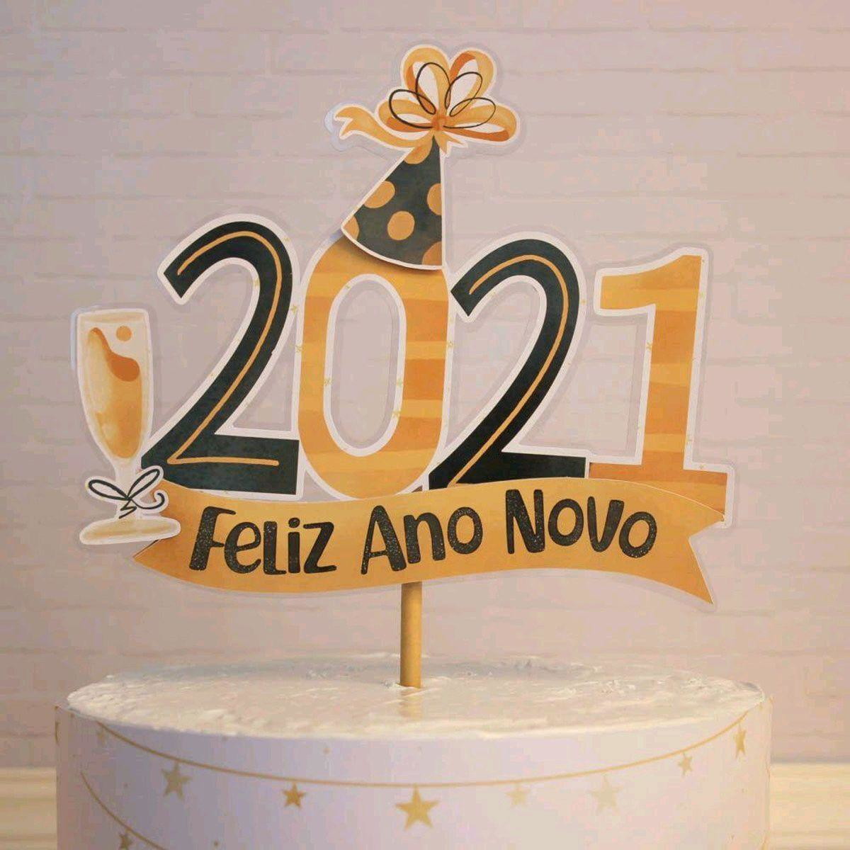 ARQUIVO CORTE TOPO DE BOLO ANO NOVO 2021 (#2138) STUDIO PDF