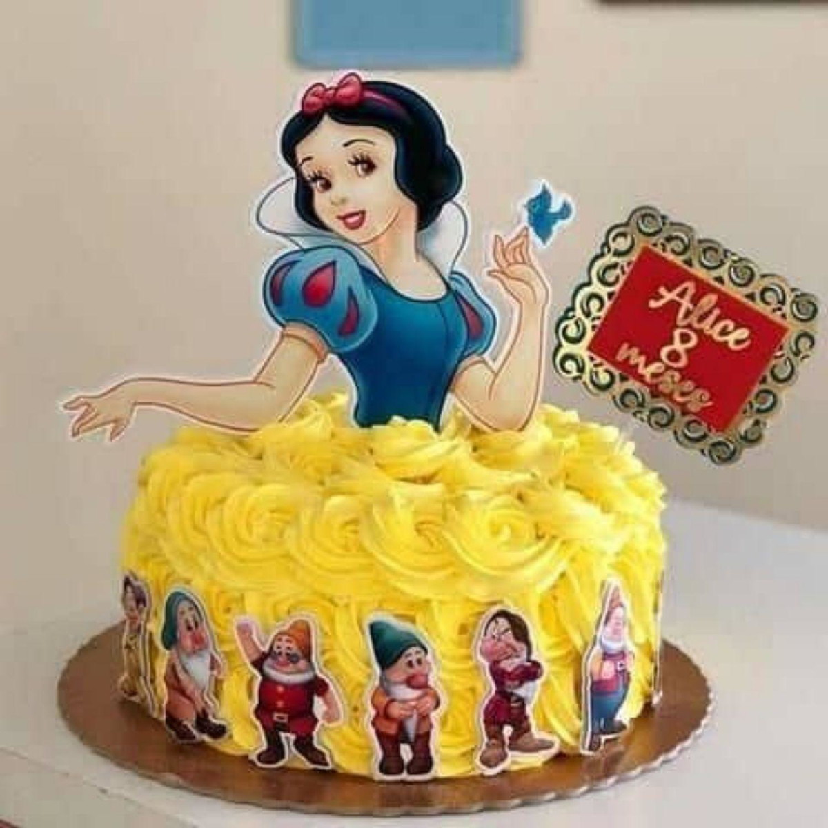 Arquivo Corte Topo de Bolo Branca de Neve #16511