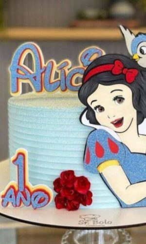 Arquivo Corte Topo de Bolo Branca de Neve #16516