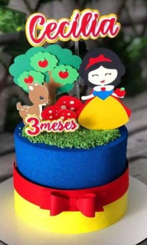 Arquivo Corte Topo de Bolo Branca de Neve #16517
