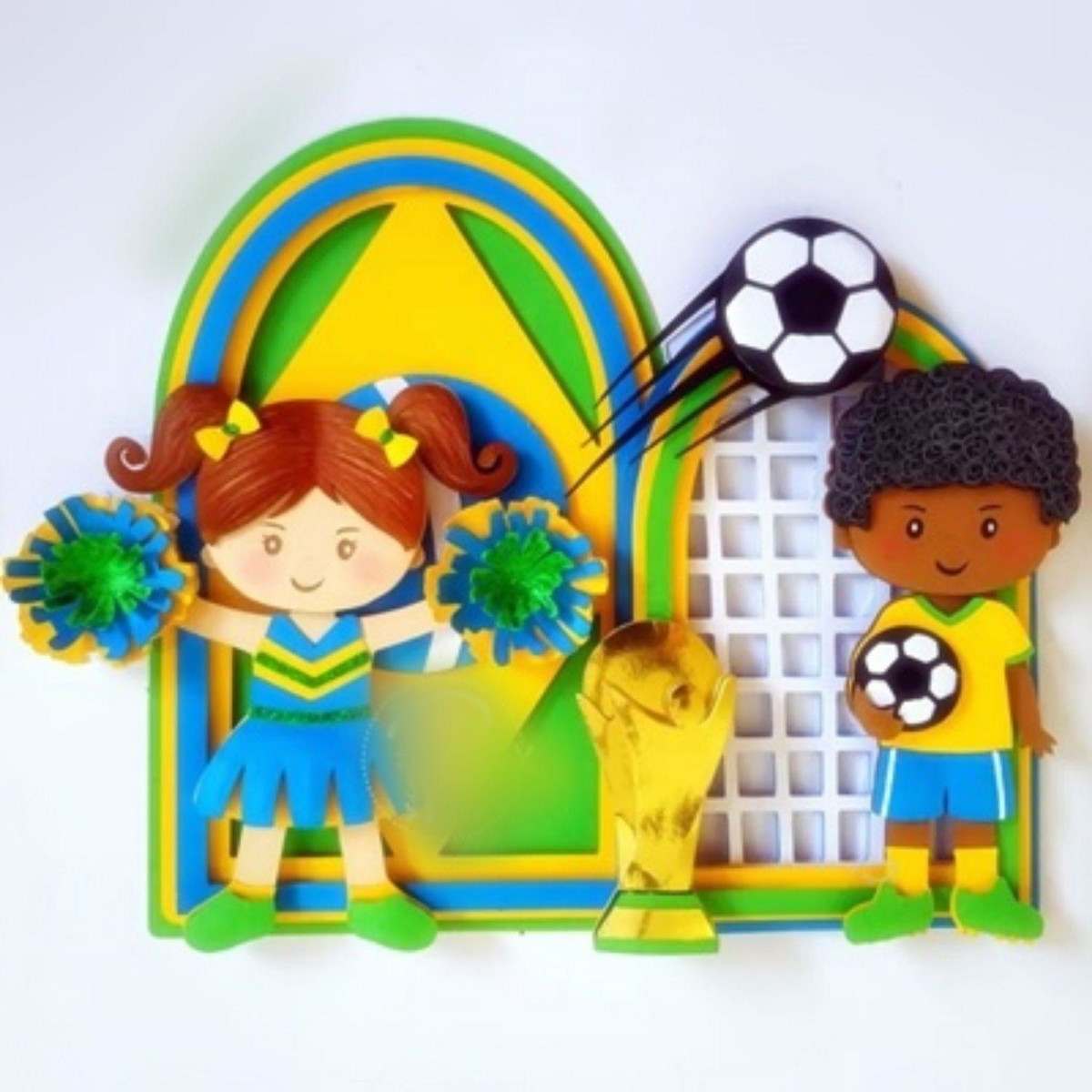 Arquivo Corte Topo de Bolo Copa do Mundo 2022 Brasil #15423