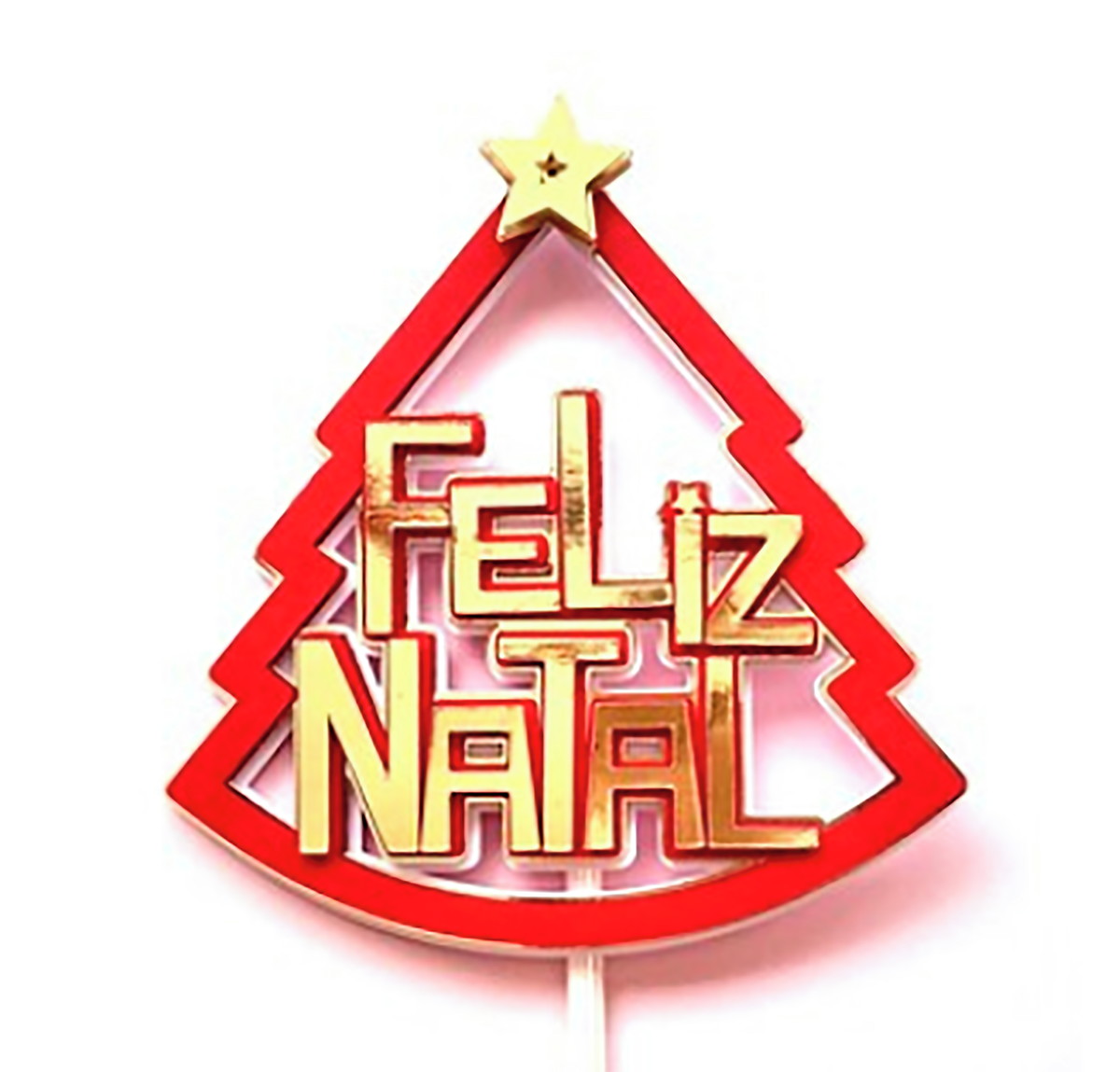 Arquivo Corte: Topo de Bolo Feliz Árvore 094