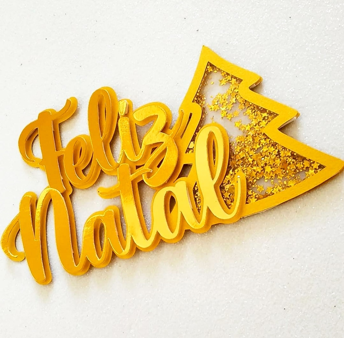Arquivo Corte: Topo de Bolo Feliz Natal Shaker 043