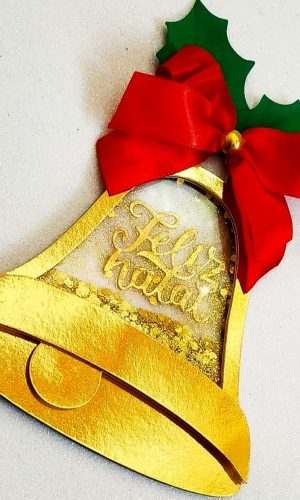 Arquivo Corte Topo de Bolo Feliz Natal Sino 057