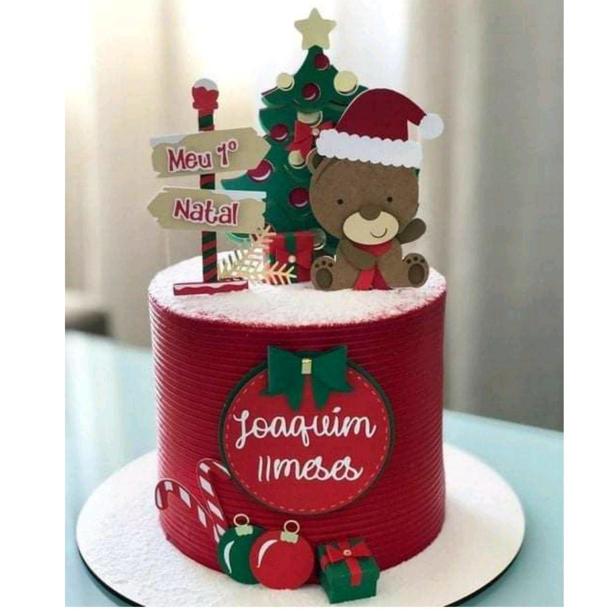 Arquivo Corte Topo de Bolo Meu Primeiro Natal (#2156)studio