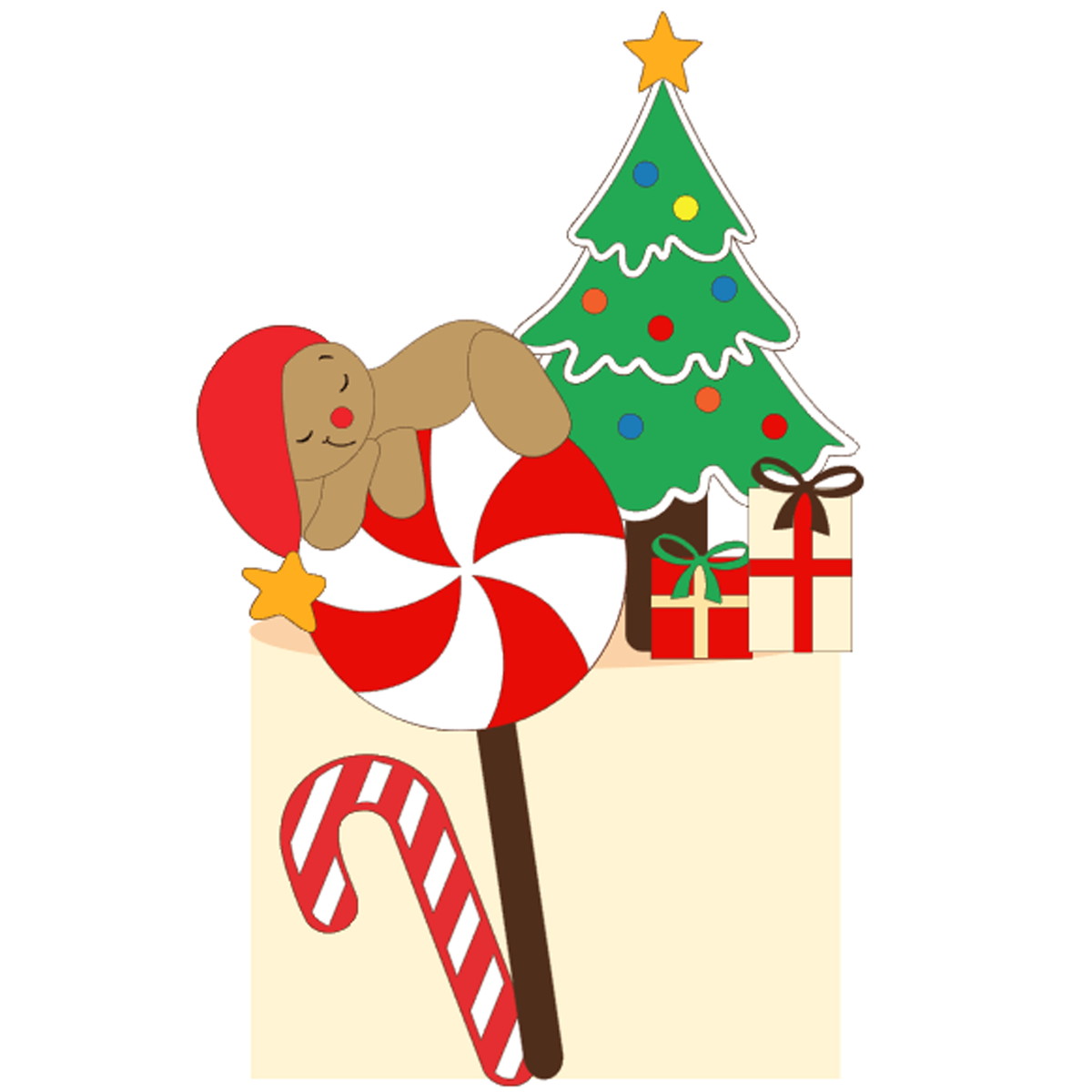 Arquivo Corte: Topo de Bolo Natal 061