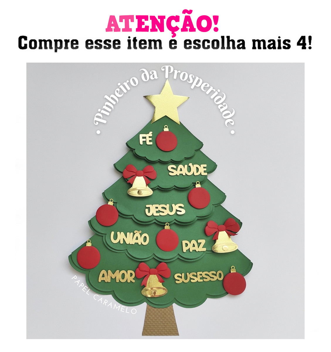 Arquivo Corte Topo Natal Pinheiro Da Prosperidade 004