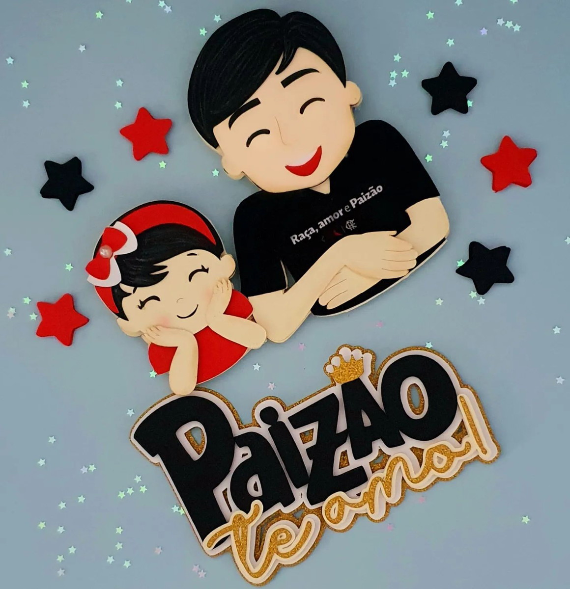 Arquivo Corte: Topo Pai Flamenguista Dia Dia dos Pais 079