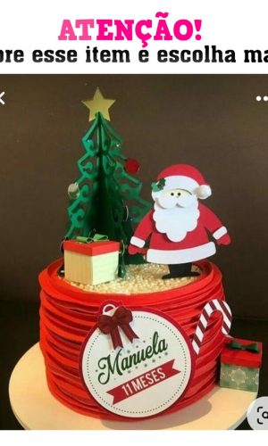 Arquivo Corte Topo Natal Papai Noel Camadas 008