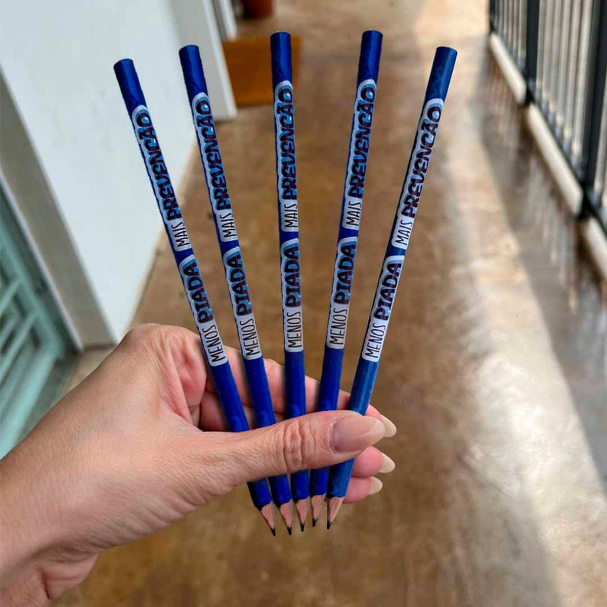 Arquivo de Corte Adesivo para Lápis Novembro Azul #16524
