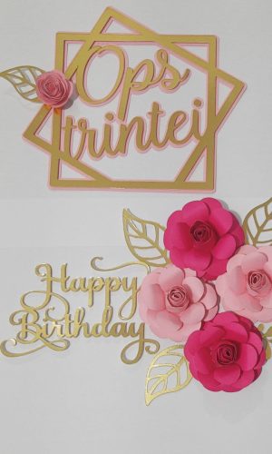 Arquivo de Corte Aniversário Trintei
