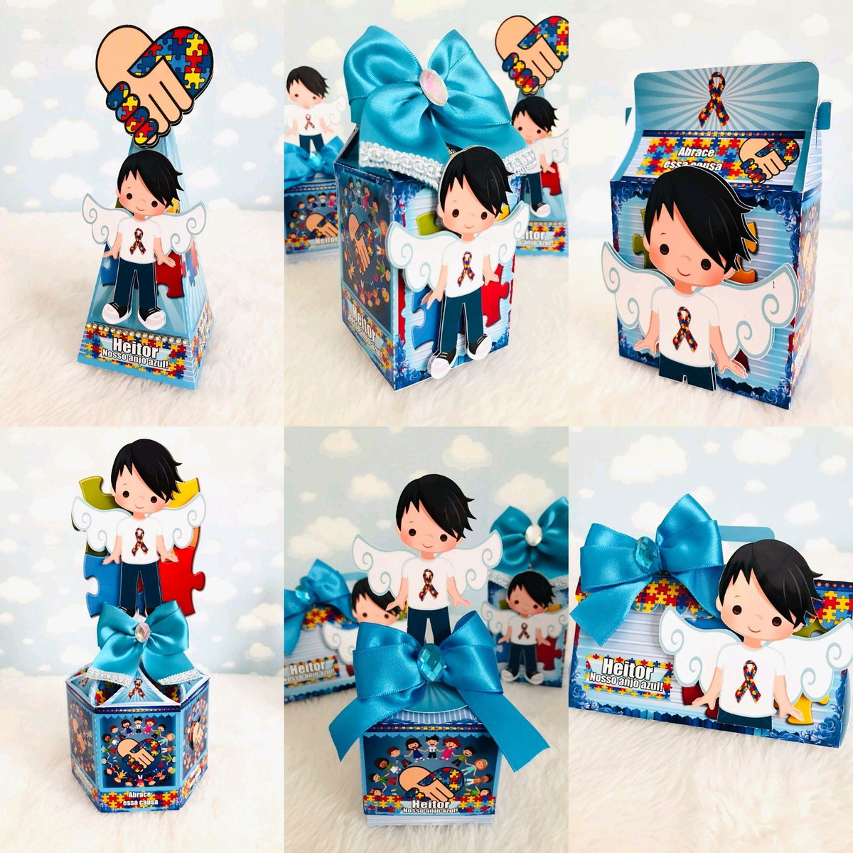 Arquivo de Corte Anjo Azul Autismo (#1412) pdf e Studio