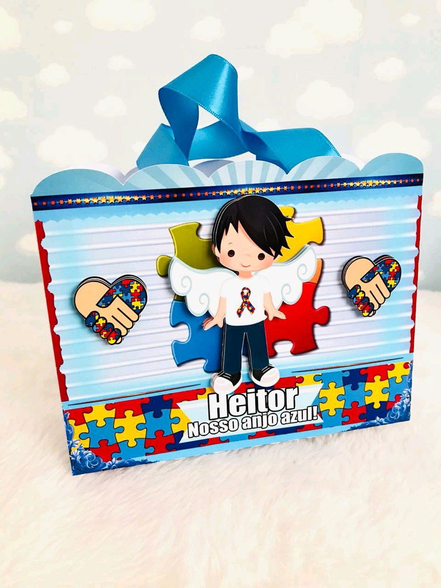 Arquivo de Corte Anjo Azul Autismo (#1412) pdf e Studio - Imagem 3