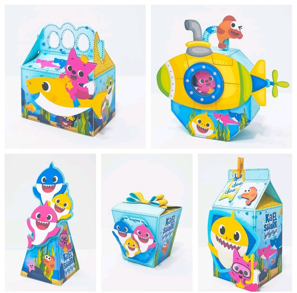 Arquivo de Corte Baby Shark Menino (#36) - pdf e Studio