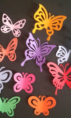 Arquivo de corte Borboletas silhouette